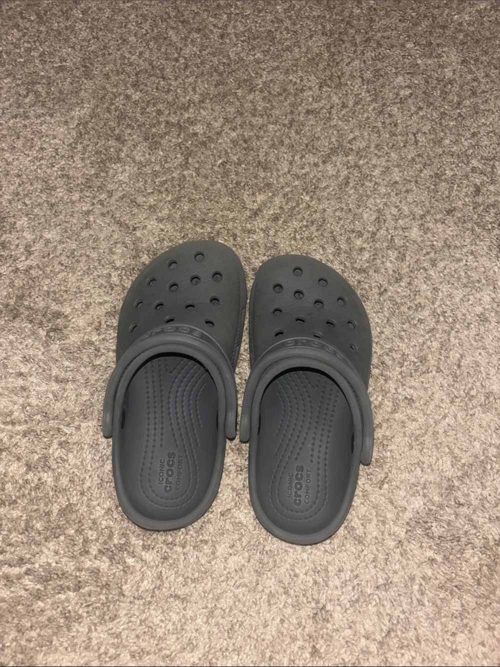 CROCS Kids Classic Clog - Charcoal Gray